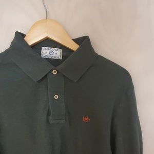 Southern Tide Skipjack Long Sleeve Polo M